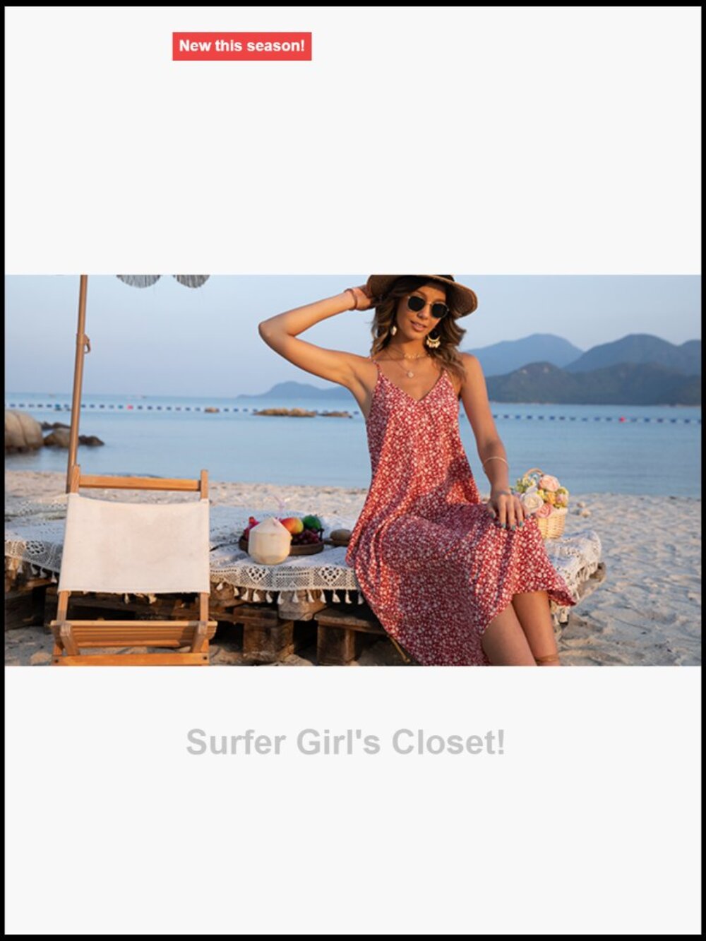 V-Neck Polka Dot Print Spaghetti Strap Boho Long Maxi Dress - Picture 7 of 7